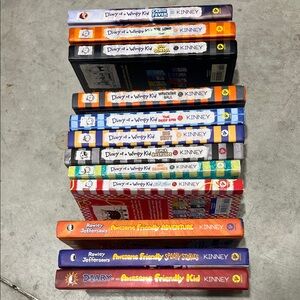 Diary of a Wimpy Kid Book Set by - Multicolor Kids Collection-REDUCED!